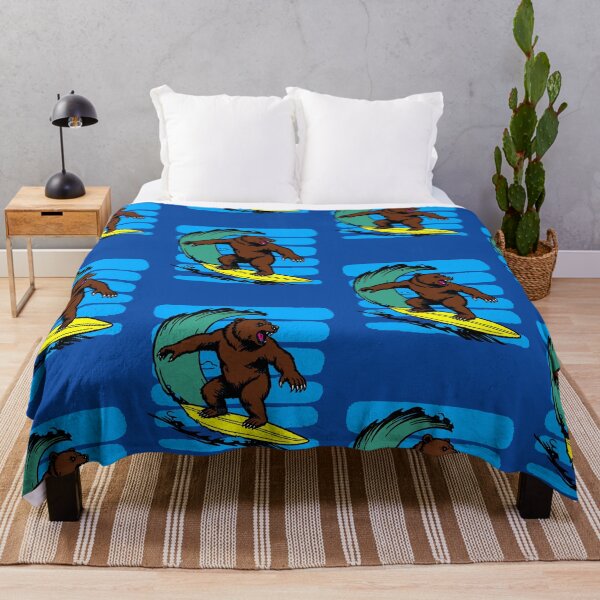 Item preview, Surfing Bear | Fun, summery beach-style design designed and sold by AstronautMerch.