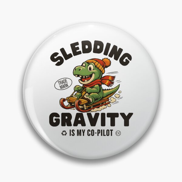 Item preview, Sledding : gravity is my co-pilot designed and sold by Peerless-Prime.