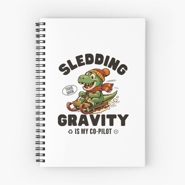 Item preview, Sledding : gravity is my co-pilot designed and sold by Peerless-Prime.
