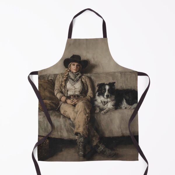 Item preview, Cowgirl and Her Faithful Dog designed and sold by lautir.