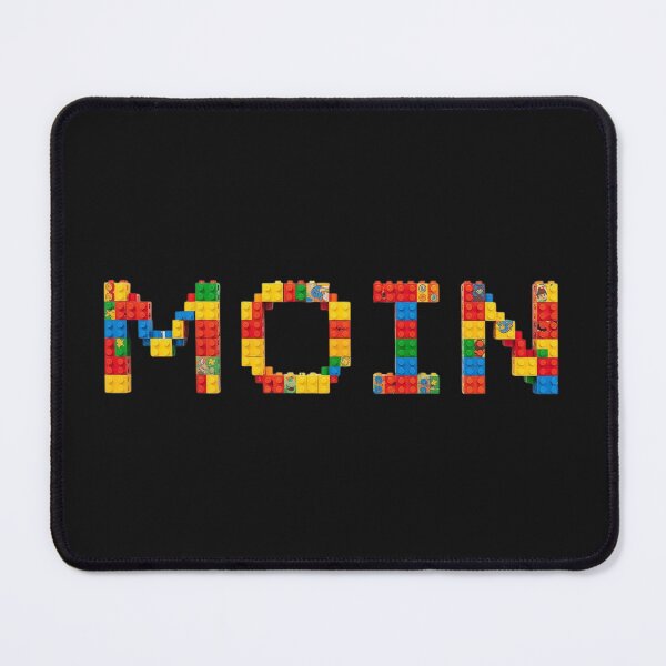 Item preview, MOIN – A North German greeting made of colorful building blocks designed and sold by Fies-und-Fein.