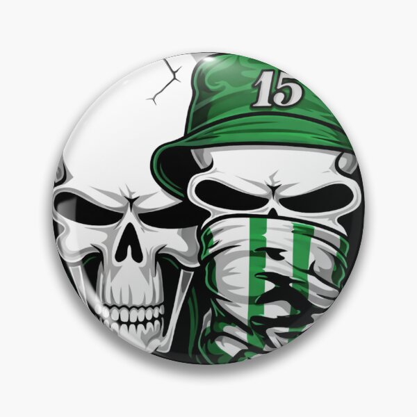 Item preview, Green Brigade Glasgow Green and White Forever  designed and sold by canvasriddle.
