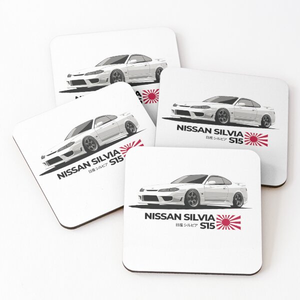 Item preview, Nissan Silvia S15 Minimal Flat Illustration Car designed and sold by Blitzcrew.Co.