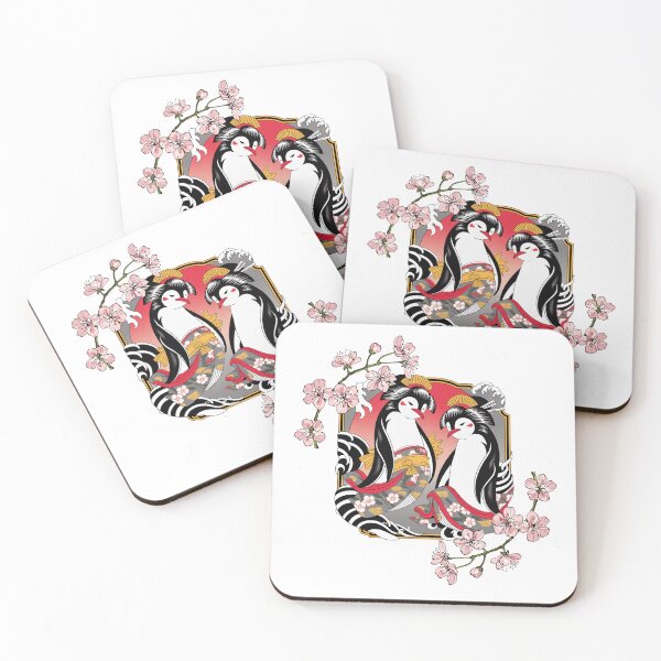 Item preview, Japan penguins designed and sold by Chris-graphics-art.