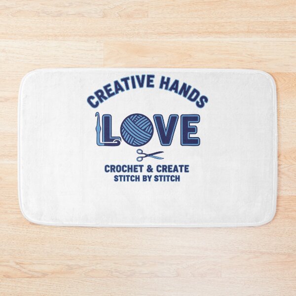 Item preview, Creative Hands Love Crocheting Crochet Lovers Yarn designed and sold by LuminOrb.