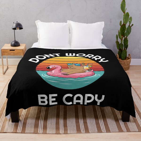 Item preview, Don’t Worry Be Capy Cute Capybara Chill Summer Funny Capybara Dont Be Worry Be Capy designed and sold by BornBorn.