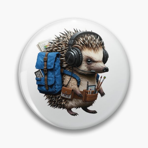 Item preview, Traveling Hedgehog designed and sold by Aise06.