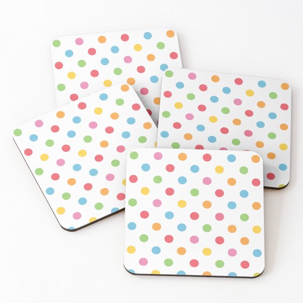 Item preview, Cheerful multicolored polka dot pattern designed and sold by DrizzyV.