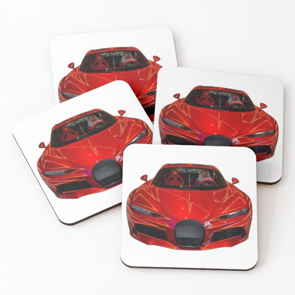 Item preview, Red Flame Wrap Sports Car Sticker  designed and sold by Artuer69.