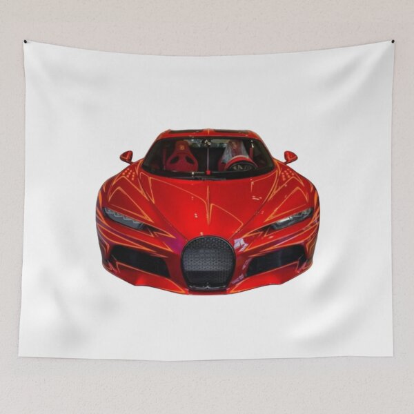 Item preview, Red Flame Wrap Sports Car Sticker  designed and sold by Artuer69.