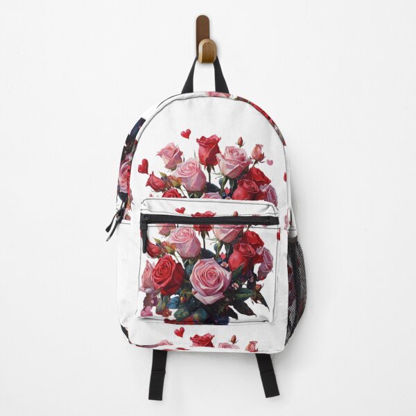 Item preview, Elegant Bouquet of Red and Pink Roses designed and sold by  Merch08 .