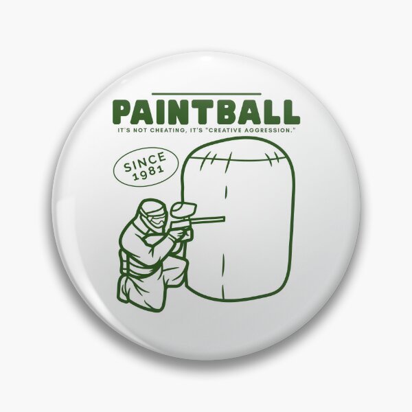 Item preview, Paintball : it's not cheating, it's "creative aggression." designed and sold by Peerless-Prime.
