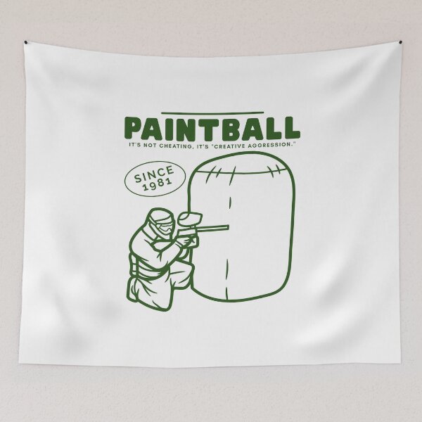 Item preview, Paintball : it's not cheating, it's "creative aggression." designed and sold by Peerless-Prime.