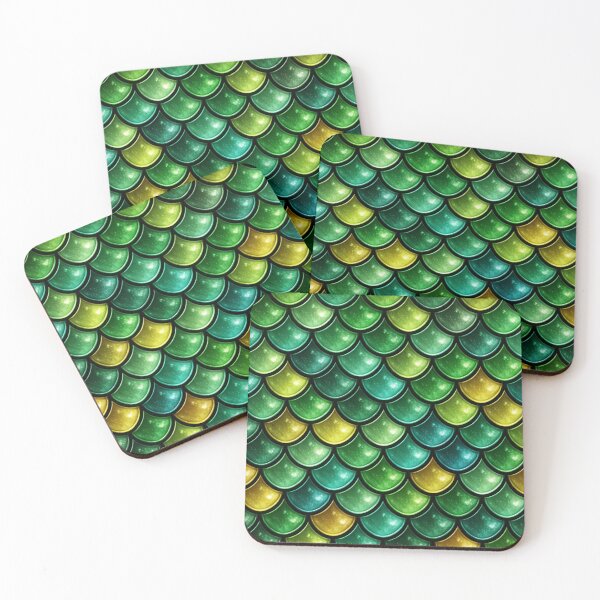 Item preview, Iridescent dragon scales – fantastic pattern designed and sold by DrizzyV.