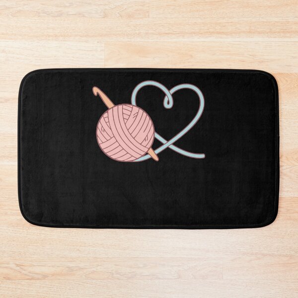 Item preview, Funny Crochet Heart Crochet Hook Yarn Lovers designed and sold by LuminOrb.