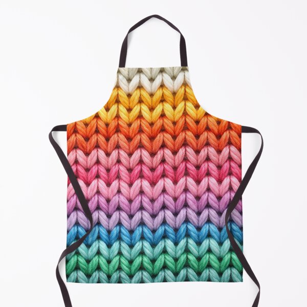 Item preview, Multicolored knitted wool pattern designed and sold by DrizzyV.