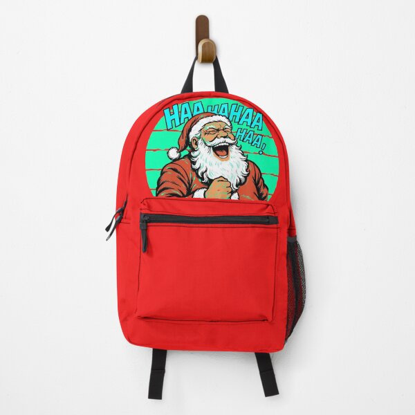 Item preview, Laughing Santa Claus | Funny Christmas design with the phrase “hahahaha!” designed and sold by AstronautMerch.