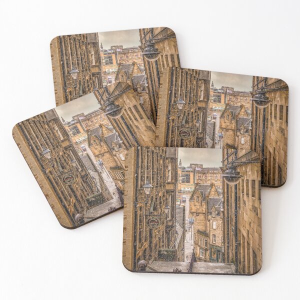 Item preview, Snowy Edinburgh Street Scene designed and sold by RJW Images.