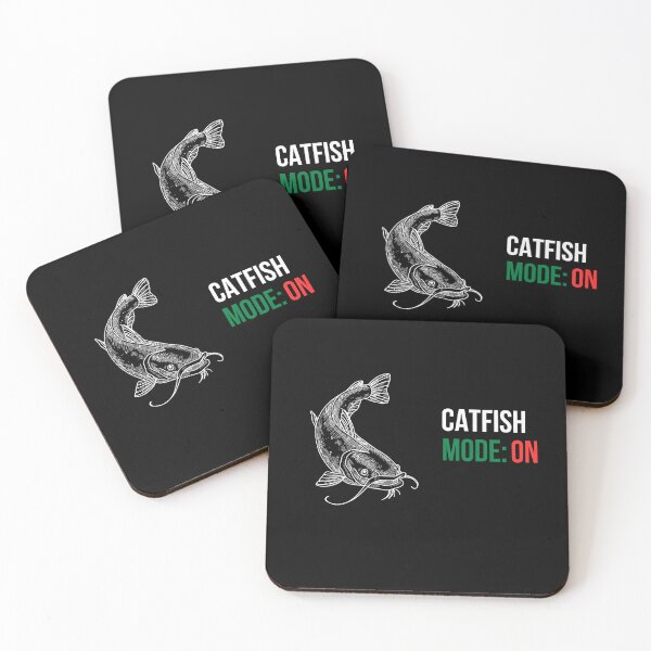Item preview, Catfish Mode: ON – Fishing Graphic Tee designed and sold by PioguArtFish.