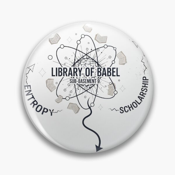 Item preview, Library of Babel - Sub-Basement 9 | Dark Academic Chaos designed and sold by Fruit-Fletcher.