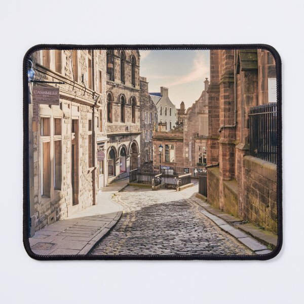 Item preview, Colourful Cobbled Edinburgh Street designed and sold by RJW Images.