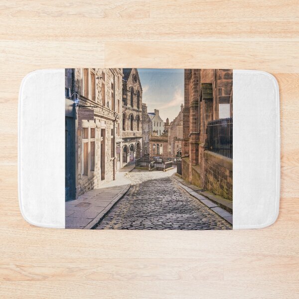 Item preview, Colourful Cobbled Edinburgh Street designed and sold by RJW Images.
