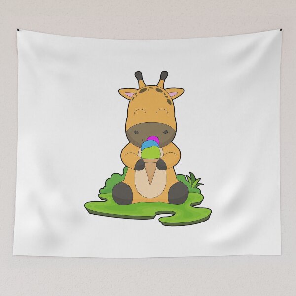 Item preview, Giraffe Ice cream cone designed and sold by Snabdesign84.
