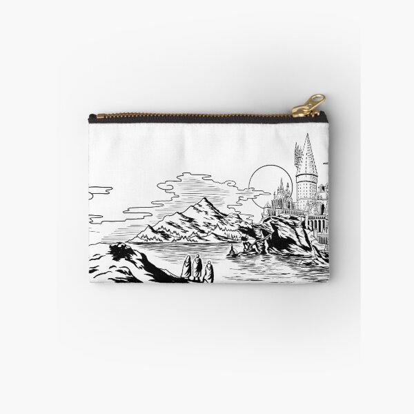 Item preview, Magical Castle black and white designed and sold by Syntetyc.