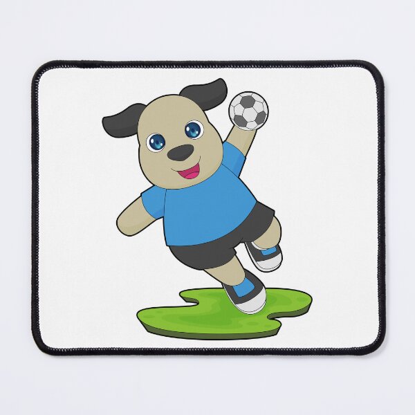 Item preview, Dog Handball player Handball Sports designed and sold by Snabdesign84.