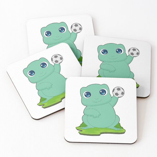 Item preview, Frog Handball player Handball Sports designed and sold by Snabdesign84.