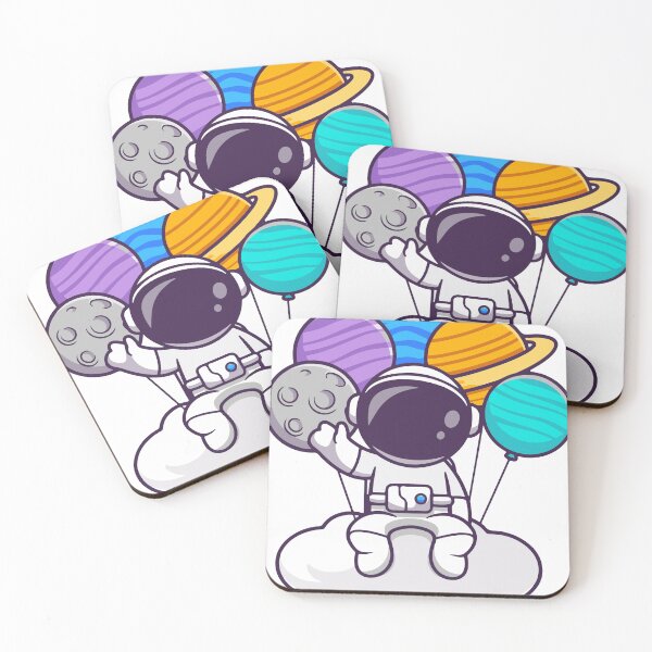 Item preview, Aesthetic Astronaut Floating in Space designed and sold by DigiCosmic.