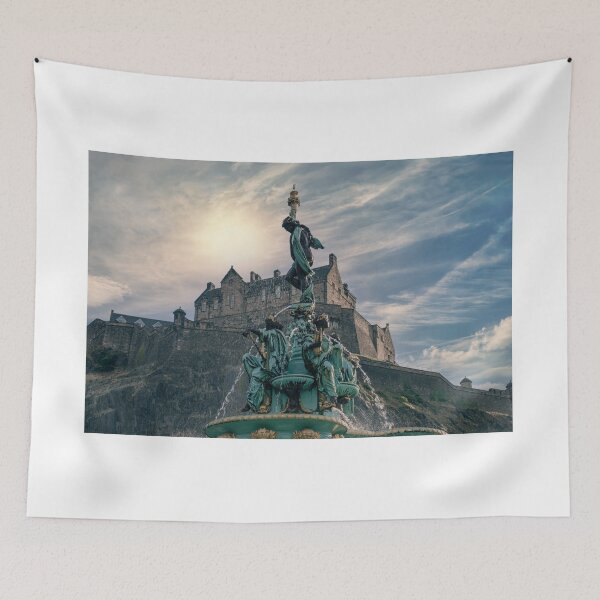 Item preview, Edinburgh Castle Ross Fountain designed and sold by RJW Images.