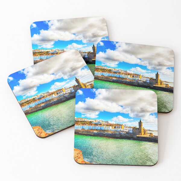 Item preview, Porthleven, Cornwall, UK, Seaside Village with Blue Sky designed and sold by Paul Thompson Photography.