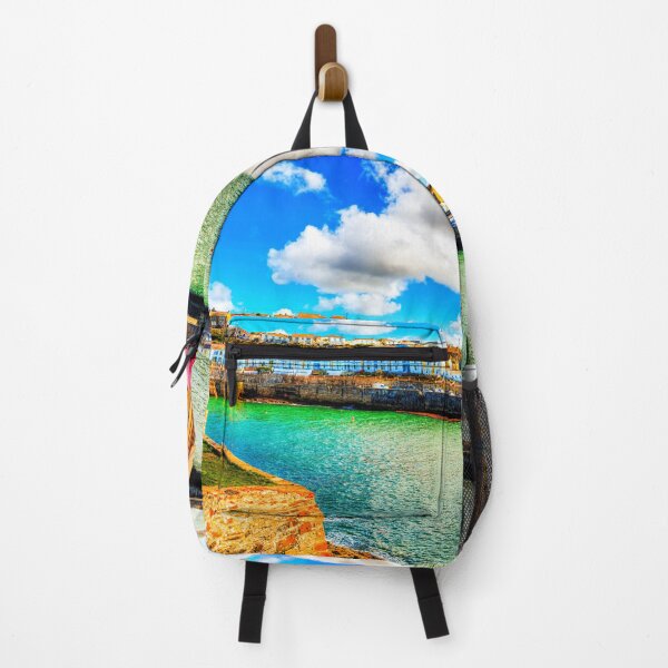 Item preview, Porthleven, Cornwall, UK, Seaside Village with Blue Sky designed and sold by Paul Thompson Photography.