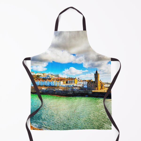 Item preview, Porthleven, Cornwall, UK, Seaside Village with Blue Sky designed and sold by Paul Thompson Photography.