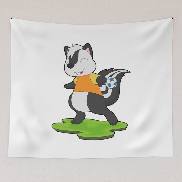 Item preview, Skunk Handball player Handball Sports designed and sold by Snabdesign84.