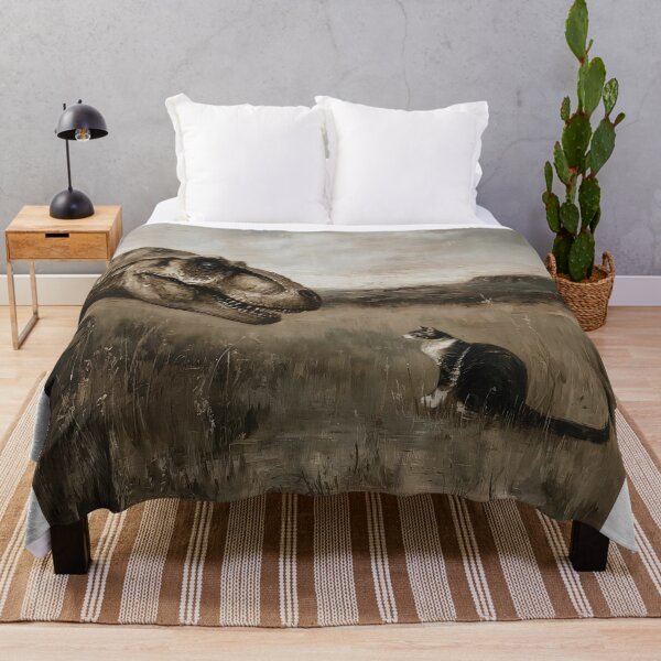 Item preview, T-Rex Meets Curious Cat designed and sold by lautir.