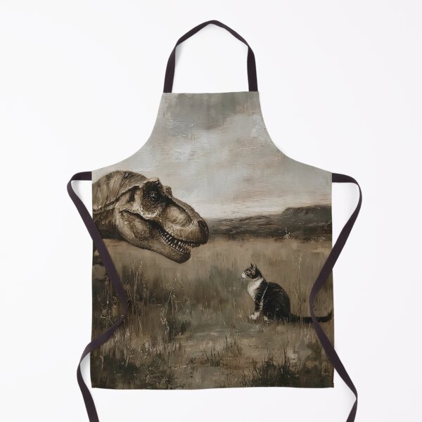 Item preview, T-Rex Meets Curious Cat designed and sold by lautir.