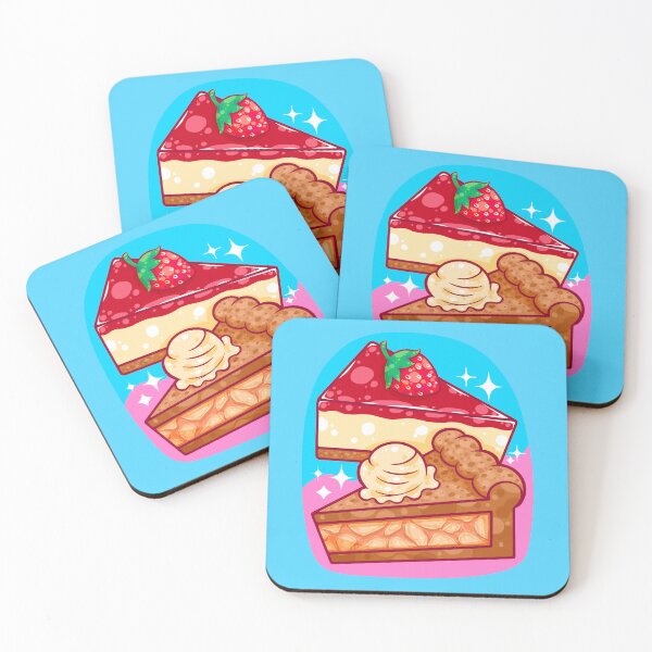 Item preview, Strawberry Cheese Cake & Ice Cream Apple Pie designed and sold by Hyraxisz.