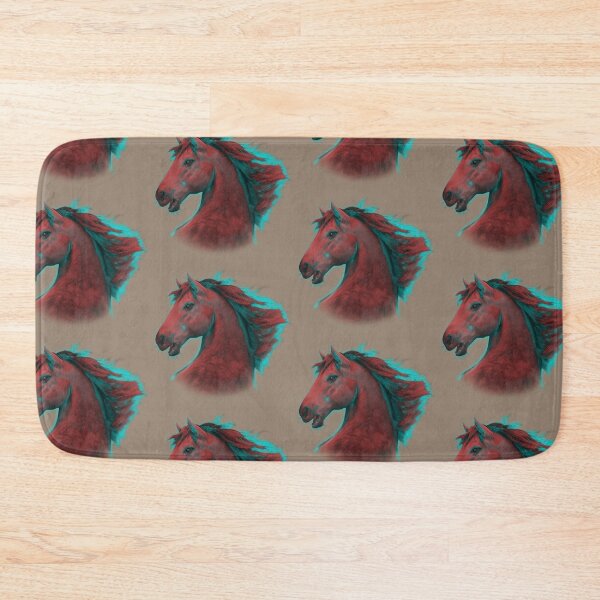 Item preview, Neon Stallion — Crimson Pulse designed and sold by Massimo Righi.
