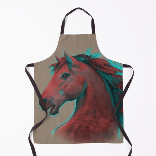 Item preview, Neon Stallion — Crimson Pulse designed and sold by Massimo Righi.