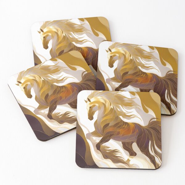 Item preview, Stylized Horse Abstract Artwork (image size 7840x11680) designed and sold by Digital-Davinci.