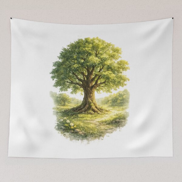 Item preview, Centenary elm – classic natural illustration designed and sold by DrizzyV.