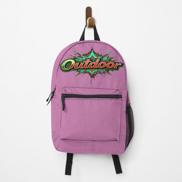 Item preview, Outdoor - in graffiti star design on a pink background designed and sold by Hot4Shirt.