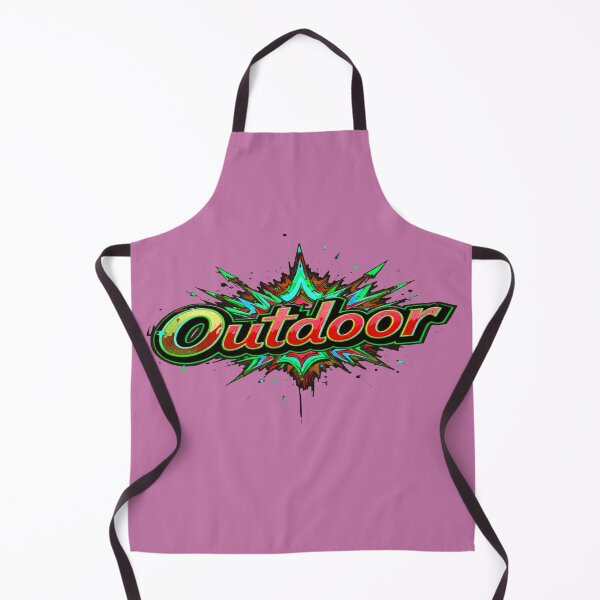 Item preview, Outdoor - in graffiti star design on a pink background designed and sold by Hot4Shirt.