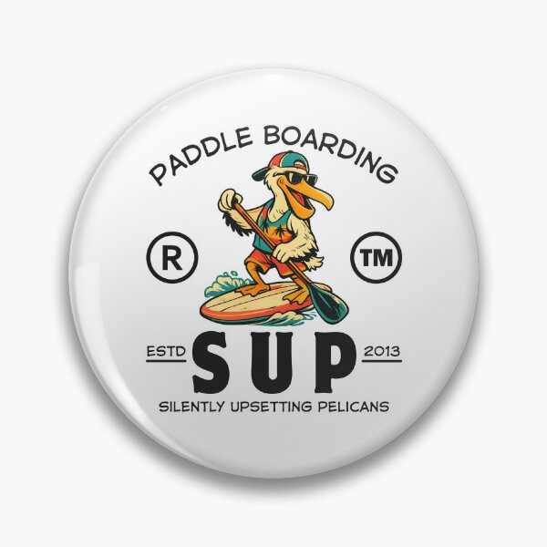 Item preview, Paddle Boarding : sup silently upsetting pelicans designed and sold by Peerless-Prime.