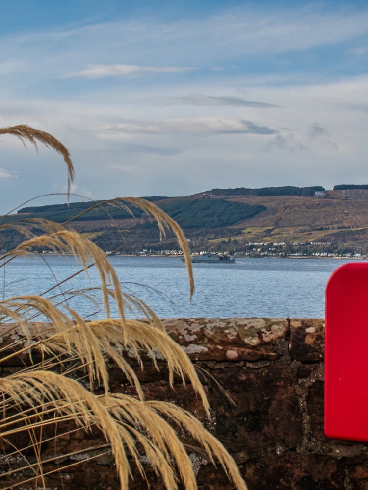 Thumbnail 4 of 4, iPhone Case, Wemyss Bay Rural Red Post Box designed and sold by RJW Images.