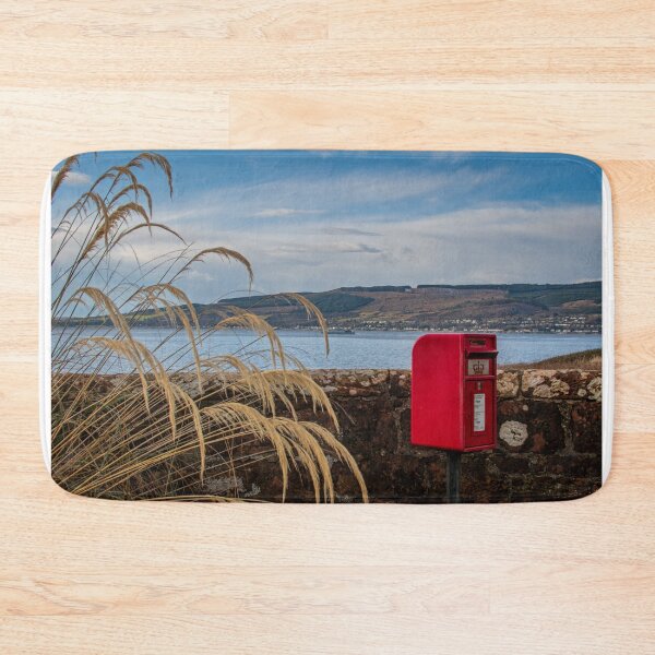 Item preview, Wemyss Bay Rural Red Post Box designed and sold by RJW Images.