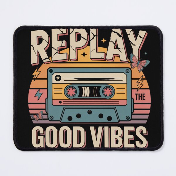 Item preview, REPLAY GOOD VIBES designed and sold by shlepyart.