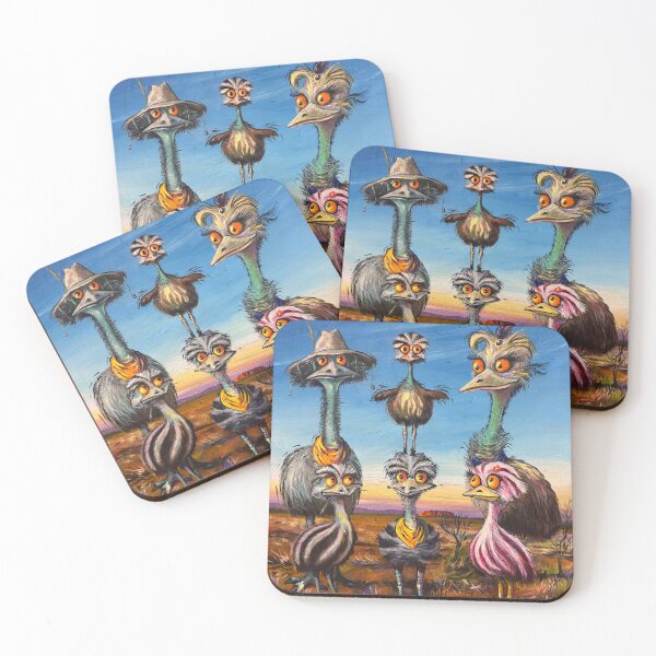 Item preview, The Emu Mob designed and sold by davidplantart.